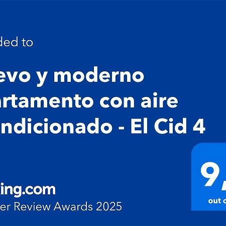 Nuevo Y Moderno Apartamento Con Aire Acondicionado - El Cid 4 Burriana Dış mekan fotoğraf