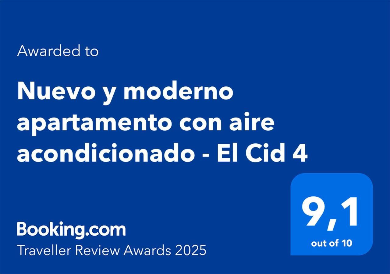 Nuevo Y Moderno Apartamento Con Aire Acondicionado - El Cid 4 Burriana Dış mekan fotoğraf
